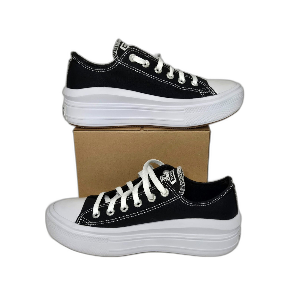 Converse Chuck Taylor All Star Move Platform Low Sneakers | Women's Size 9 - Picture 2 of 8